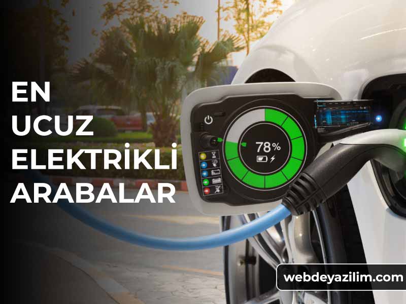 En Ucuz Elektrikli Arabalar 2021 12 Elektrikli Araba