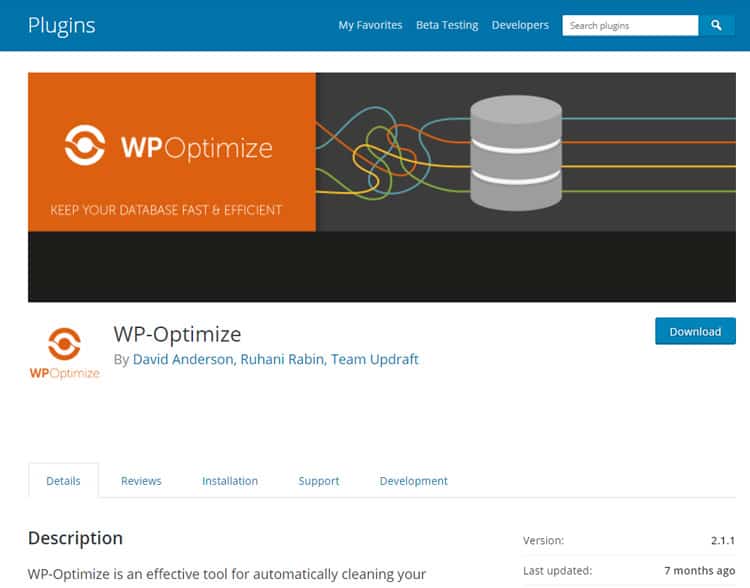 wp-optimize