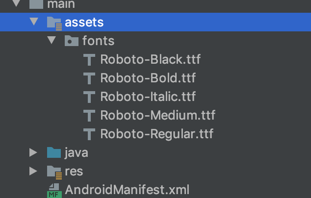 android-studio-fonts