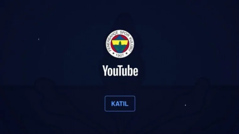 Fenerbahçe YouTube Hesabında Katıl'ı Devreye Aldı