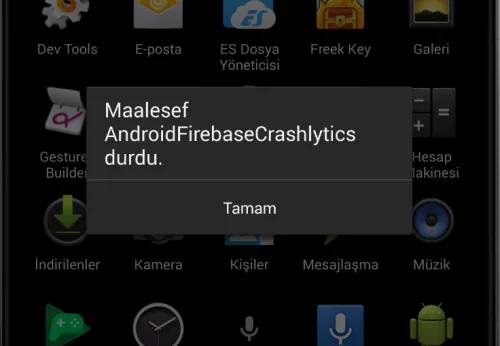 Android Firebase Crashlytics Kurulumu