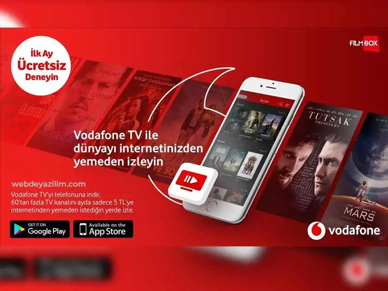 Vodafone TV Eğlence Paketi Nedir