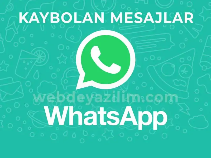 WhatsApp Kaybolan Mesaj