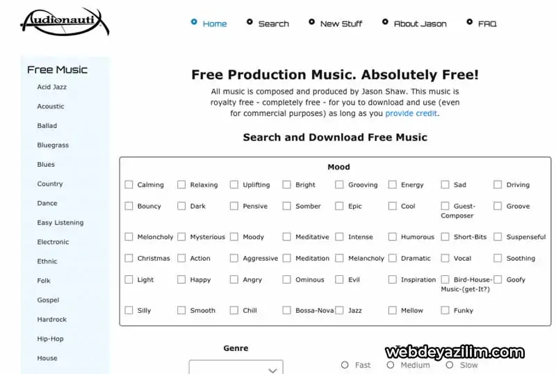 AudioNautix - Müzik İndirme Sitesi