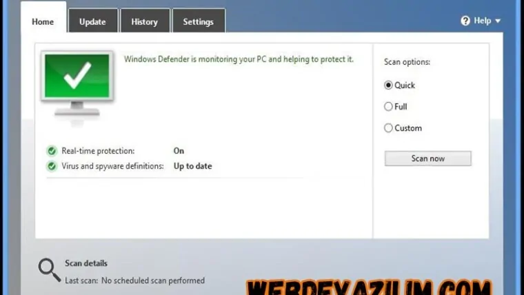 Windows Defender Nasıl Kapatılır