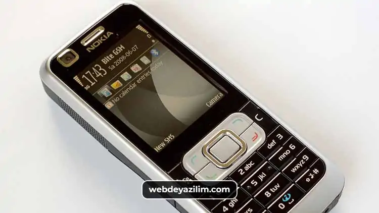 3G Özelliğine Sahip: Nokia 6120