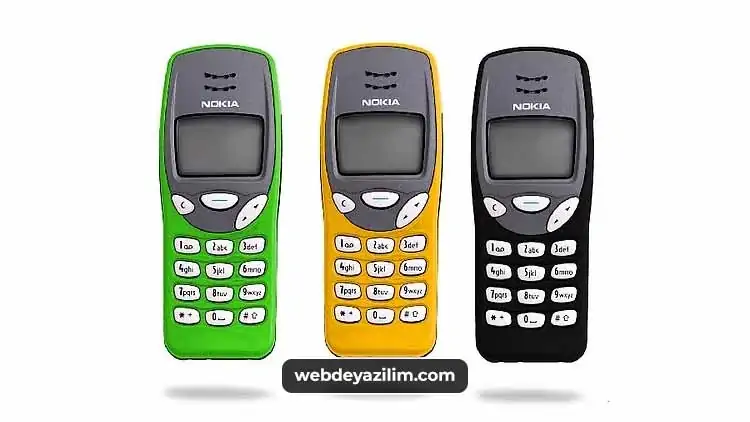 Resimli Mesajlar İletebilen: Nokia 3210