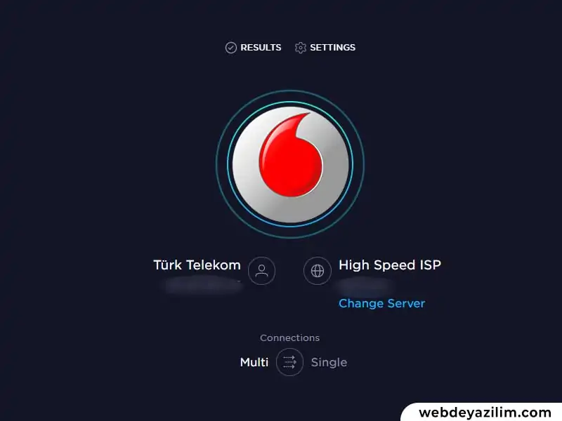 Vodafone Hatlar için Hız Testi Nasıl Yapılır?