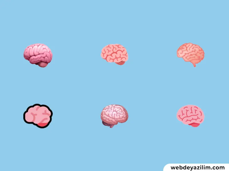 Beyin Emojisi 🧠 Beyin Emojisi Kopyalama ve Yapımı