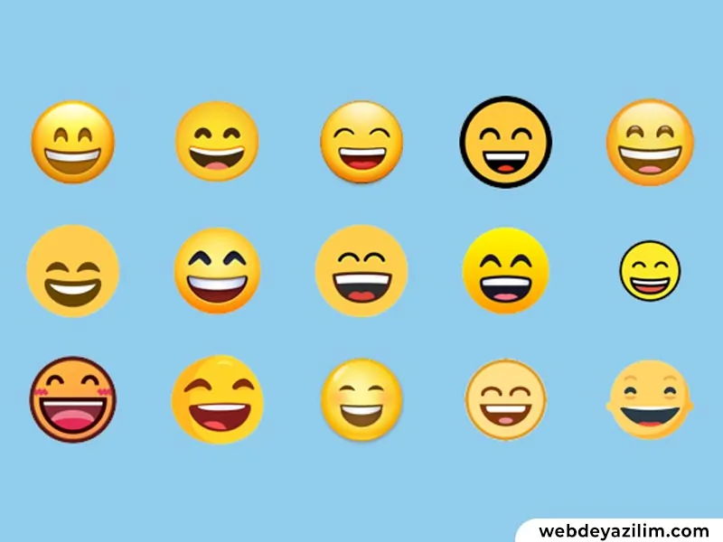 Gülme Emojisi 😊 ☺️ 🙂 Gülme Emojisi Kopyalama ve Yapımı