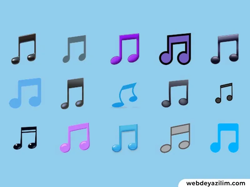 Müzik Emojisi 🎵🎶 Müzik Emojisi Kopyalama ve Yapımı