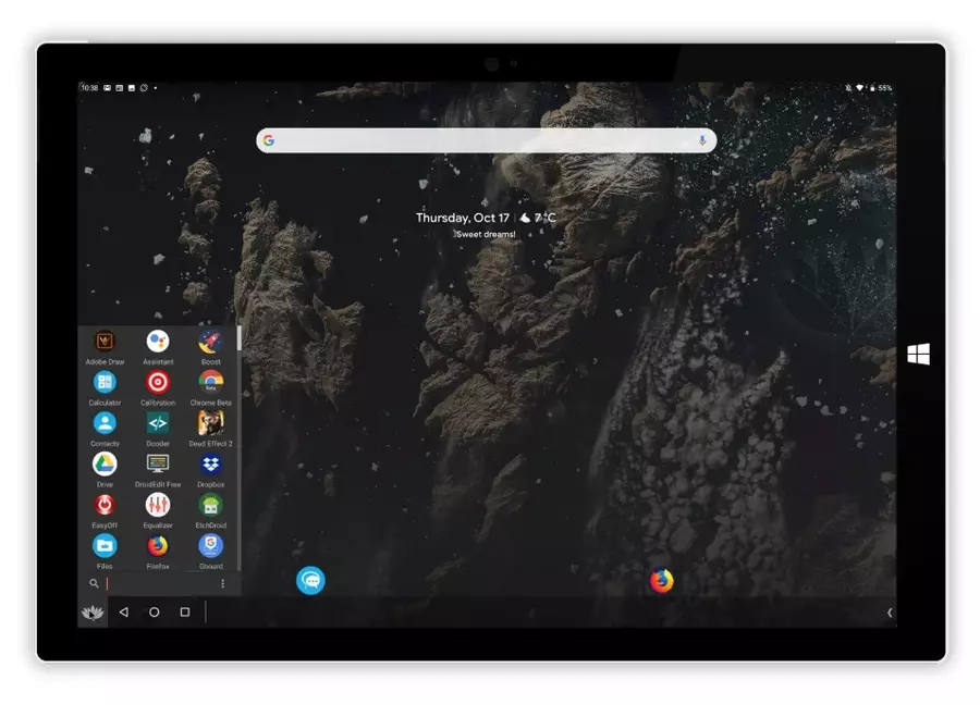 Bliss OS – Tablet