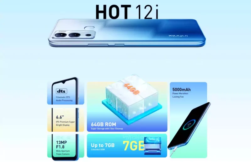 Infinix Hot 12i Teknik Özellikleri ve Fiyatı