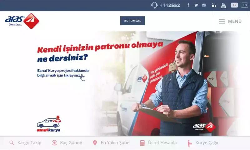 Aras Kargo Firması - Türkiye'de hizmet veren bir kargo firmasıdır