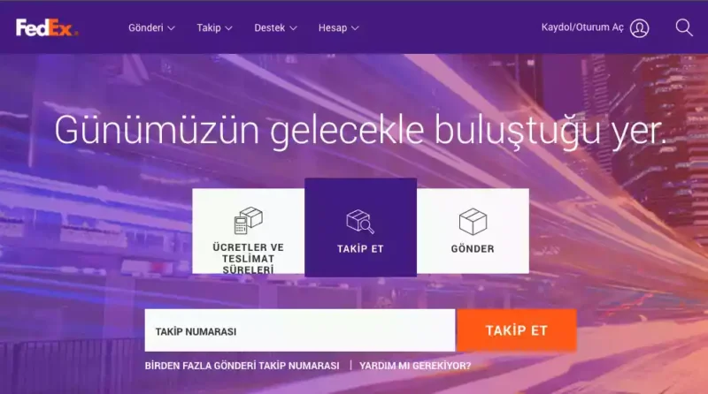 FedEx Kargo Firması - Türkiye'de hizmet veren bir kargo firmasıdır