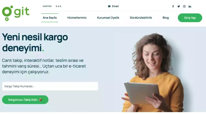 Git Kargo Firması - Türkiye'de hizmet veren bir kargo firmasıdır