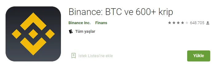 Binance - Google Play Store