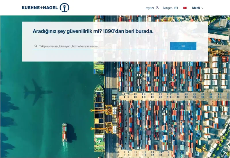 Kuehne+Nagel Firması - Türkiye'de hizmet veren bir kargo firmasıdır
