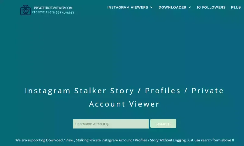 Private Photo Viewer sayesinde gizli Instagram profillerini görebilirsiniz