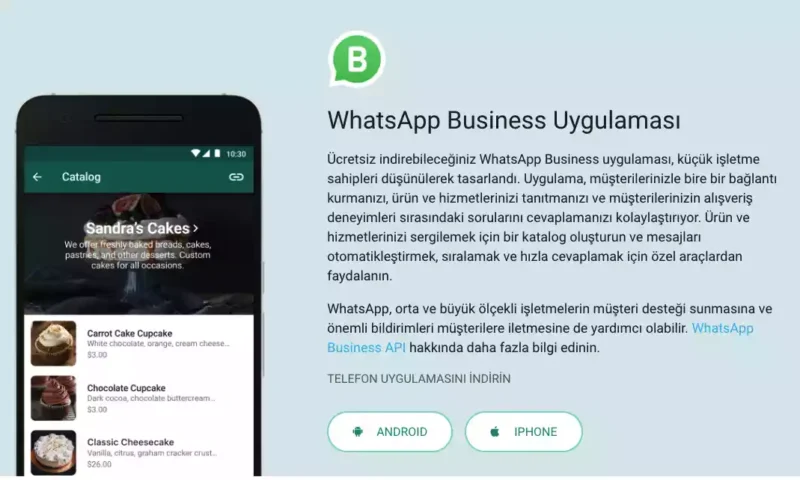 WhatsApp İşletme Hesabı Nedir?