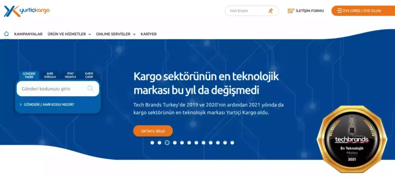 Yurtiçi Kargo - Türkiye'nin en çok tercih edilen kargo firmalarından biri