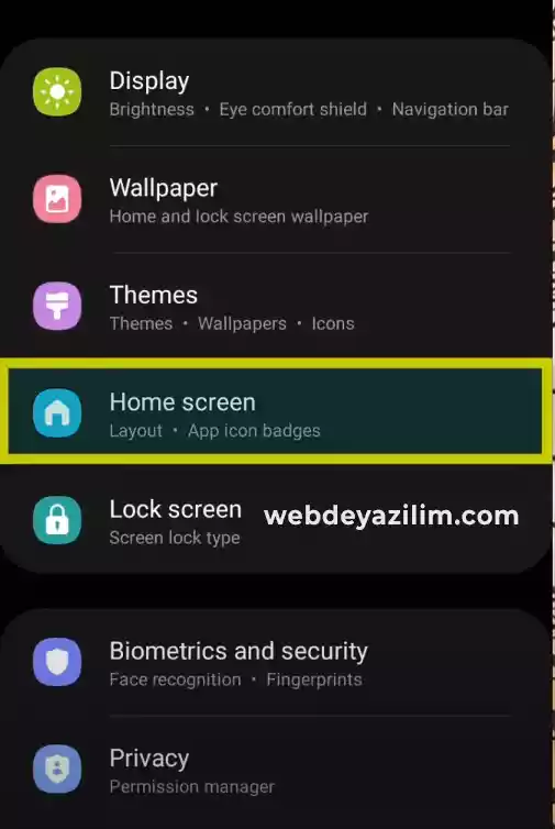 Huawei ayarları giriş ekranı