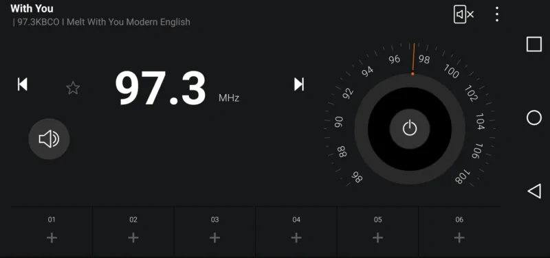 Android İnternetsiz FM Radyo APK Seçenekleri