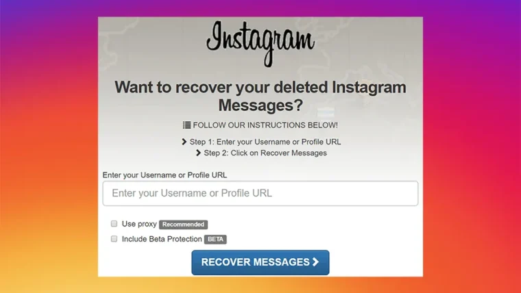 Instagram'da Silinen Mesajları Geri Getirme