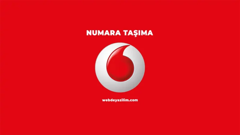 Vodafone Numara Taşıma Faturasız