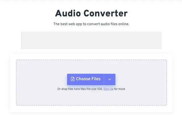 Freeconvert Audio Converter Ses Dönüştürücü