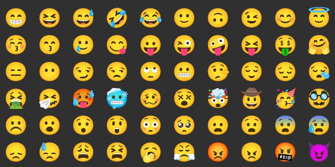 Klavyede olmayan emojiler nasıl bulunur?