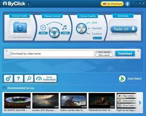 ByClick Downloader Windows 11 Video İndirme Programı