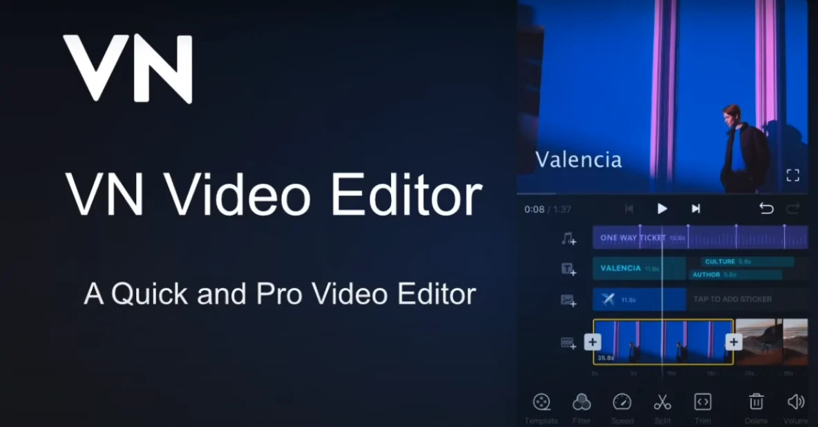 VN Video Editor ile Videoya Müzik Ekle