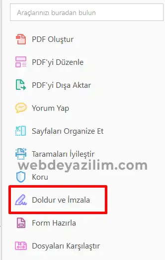 PDF ve Word gibi dosyaları dijital olarak imzalayın