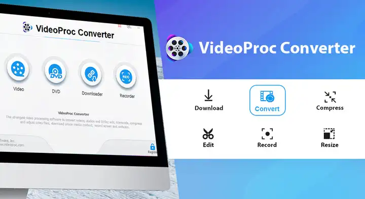 VideoProc uygulaması Mac ve Windows uyumlu ve Instagram'daki videoları nasıl indirebilirim? sorusunun ikinci seçeneği olarak karşımıza çıkıyor.