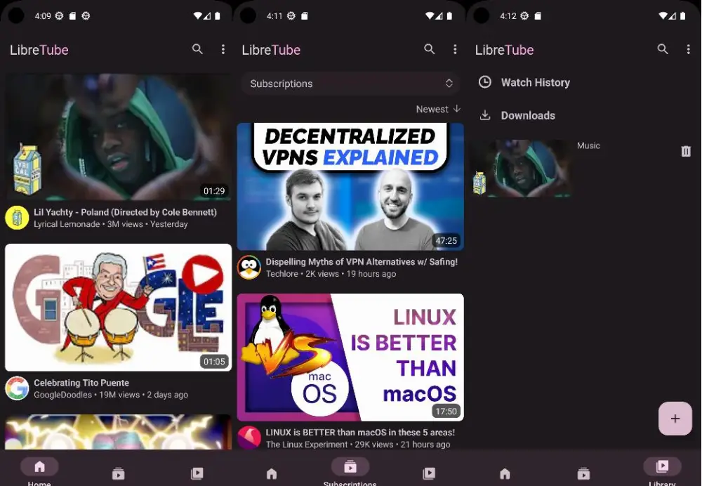 LibreTube ile youtube'u reklamsız izleyin