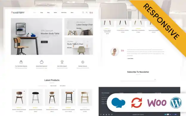 E-Ticaret için en iyi wordpress WooCommerce tema önerileri | ahşap ve mobilya ürünlerinin satışı için wordpress tema