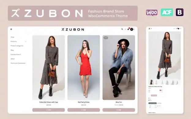 E-Ticaret için en iyi wordpress WooCommerce tema önerileri | kadın, moda ve giyim ürünleri için wordpress eticaret teması