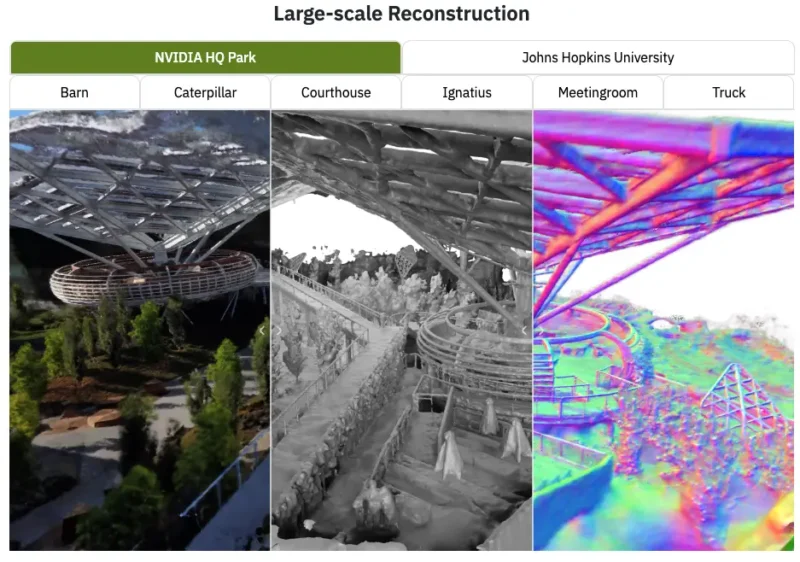 NVIDIA'nın AI'si "Neuralangelo", iPhone videolarını detaylı 3D modellere dönüştürüyor