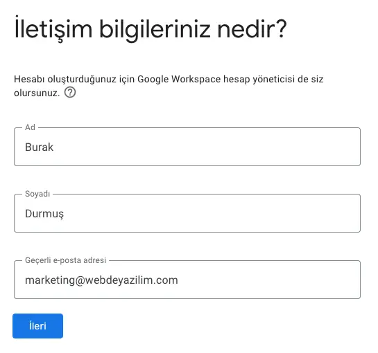 Google Workpace (G-Suite) ile Kurumsal E-Posta Hesabı Açma