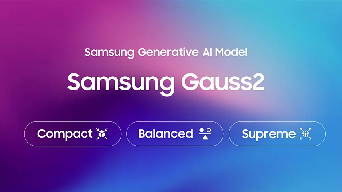 Samsung, Gauss 2 GenAI ile Yeni Yapay Zeka Modelini Tanıttı