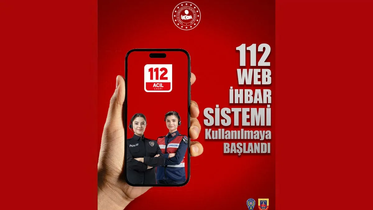 112 Web İhbar Sistemi: Vatandaşlar İçin Dijital İhbar Kolaylığı Sağlanıyor