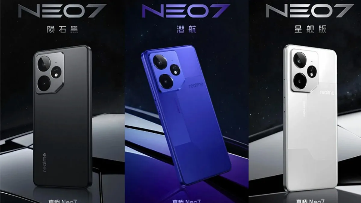 Realme, Yeni Orta Seviye Akıllı Telefonu Realme Neo7’yi Tanıttı: Amiral Gemisi Özellikler Orta Seviye Fiyatla