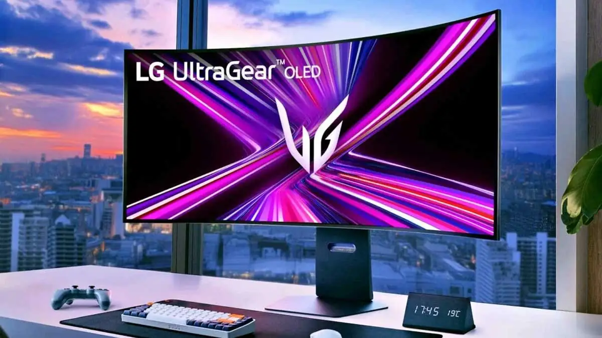 LG, Dünyanın İlk Bükülebilir 5K2K Oyun Monitörünü Tanıttı: UltraGear 45GX990A