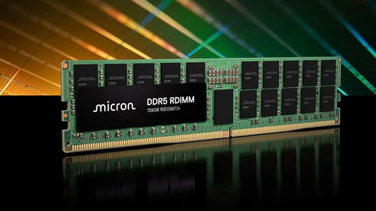 Micron, Yeni Nesil DRAM Teknolojisiyle DDR5-9200 Bellek Modüllerini Tanıttı