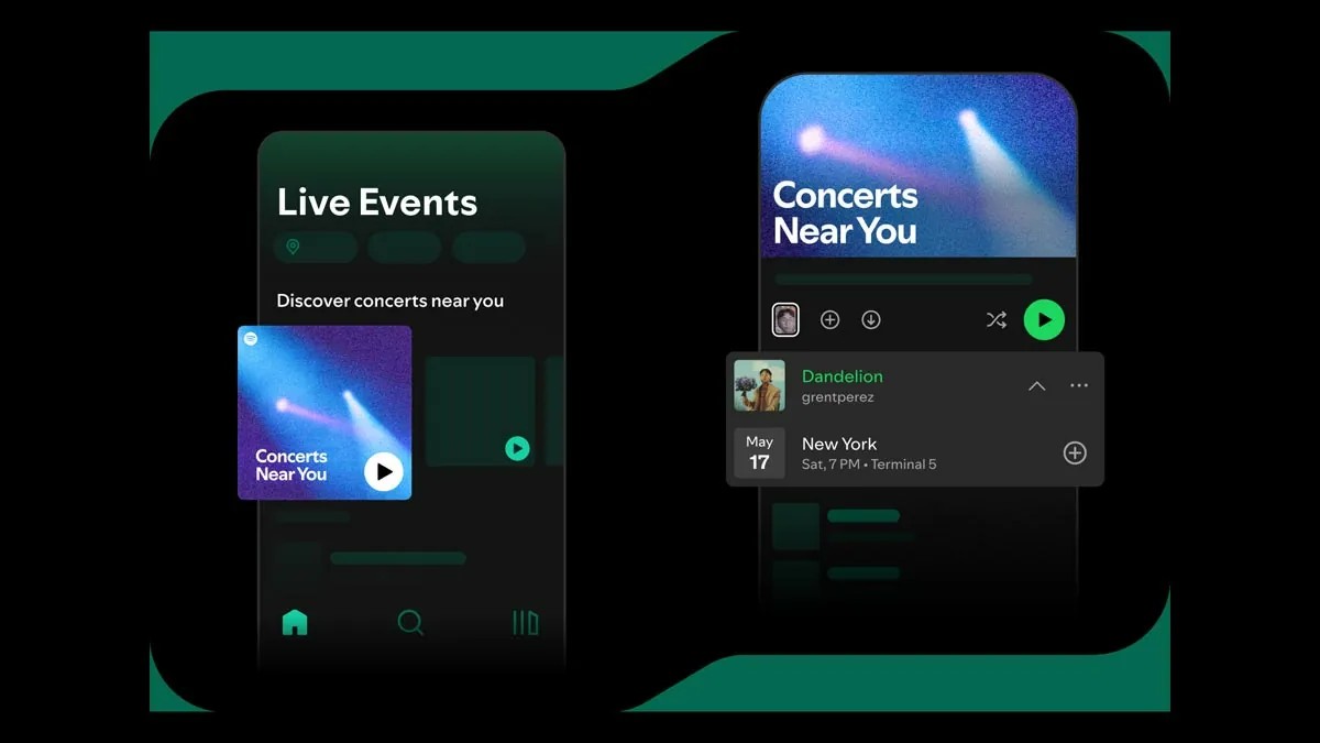 Spotify, "Yakınındaki Konserler" Çalma Listesi ile Canlı Müzik Etkinliklerini Keşfetmeyi Kolaylaştırıyor