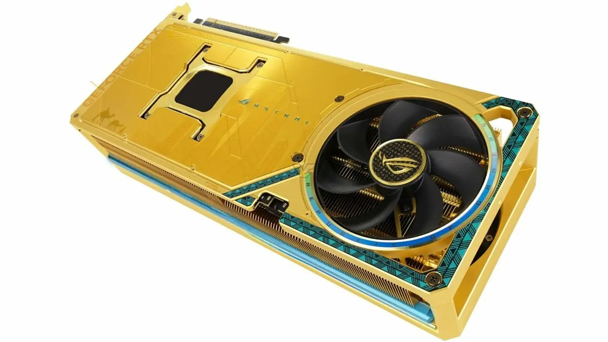 Asus’tan Altın Kaplama Özel Sürüm: ROG Astral RTX 5090 Dhahab Edition Tanıtıldı