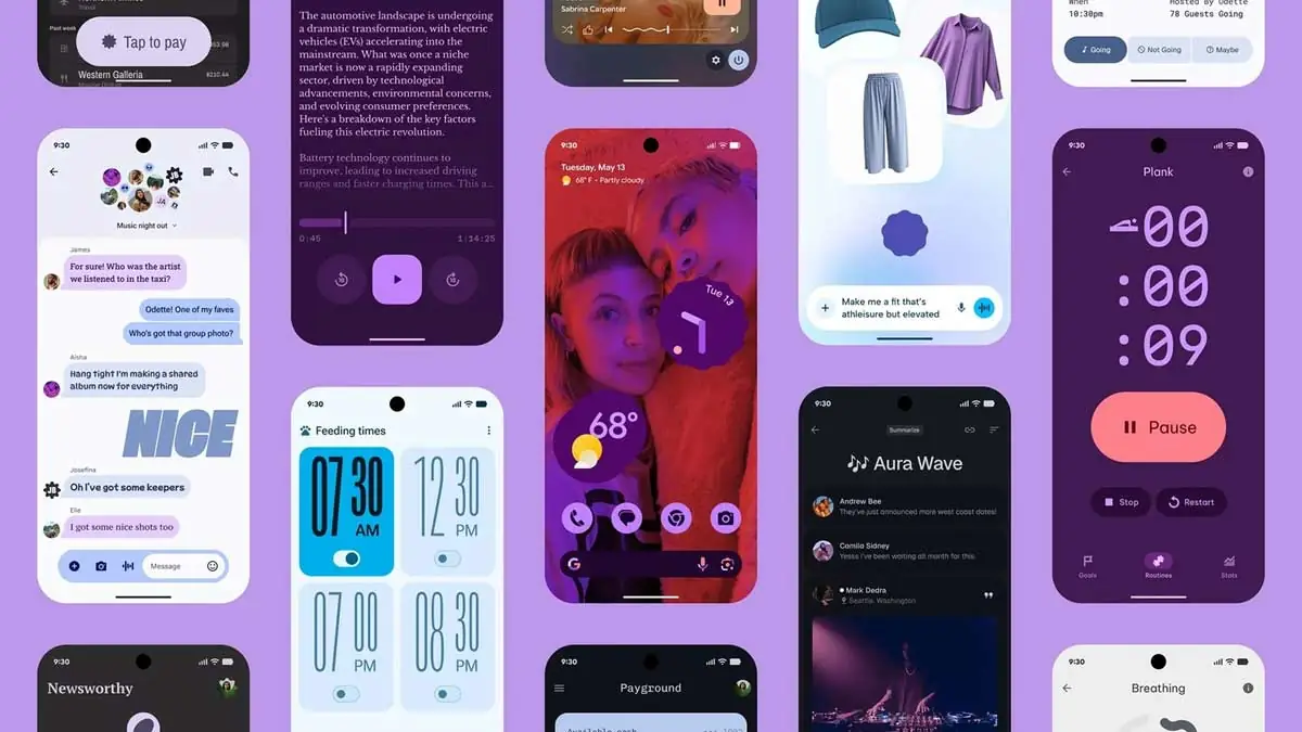 Android 16 ile Gelen Material 3 Expressive: Google'dan Yepyeni Bir Tasarım Dönemi
