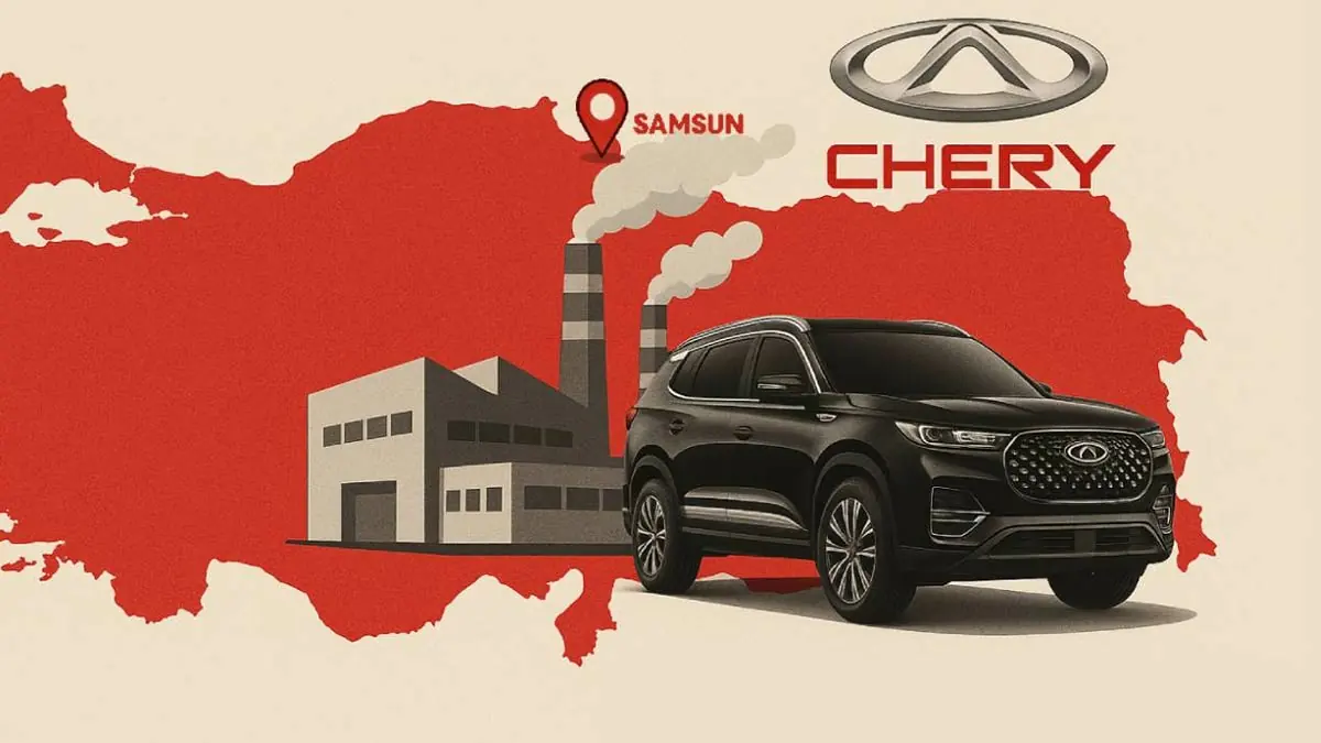 Çinli Otomotiv Devi Chery, Türkiye’de Üretime Başlıyor: Samsun’a Dev Yatırım Geliyor
