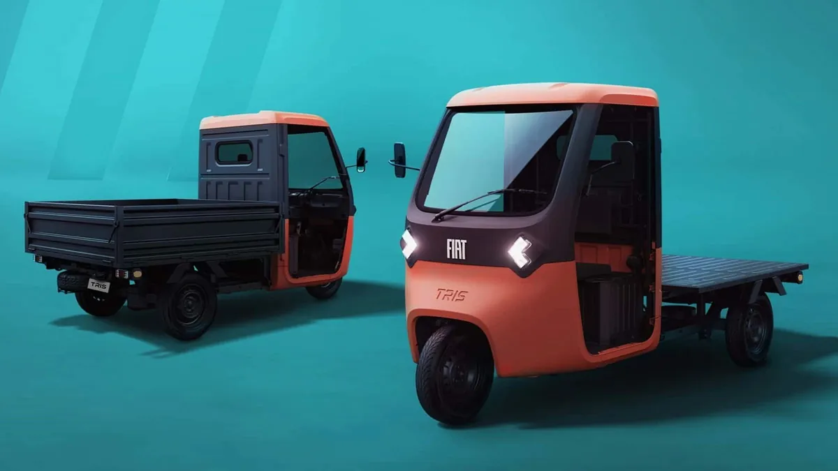 Fiat Tris Tanıtıldı: Küçük Boyutlu, Tam Elektrikli ve Şehir İçi Kargo Taşımacılığına Hazır